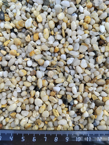 фото Галька крымская жемчужная фр. 3-5 мм. купить в Крыму  в интернет-портале КАМЕНЬ КЛУБ