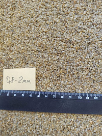 Кварцевый песок для площадок фр. 0,8 - 2 мм.  купить в Крыму фото Камень Клуб