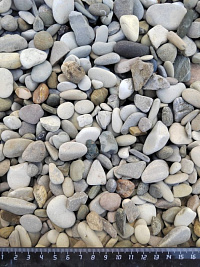 Галька черноморская фр. 10-20 мм.  купить в Крыму фото Камень Клуб