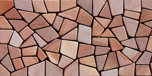 Kamenclub.ru: Песчаник брусчатка (Готика) art PSK-L-01  купить в Крыму    2600 руб/кв.м    фото КАМЕНЬ КЛУБ