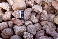 Kamenclub.ru: Розовый валунчик фр.100-300 мм.  купить в Крыму крупный природный камень розовый, серый молочный красный речной галечник природный 7850 руб/т   фото КАМЕНЬ КЛУБ