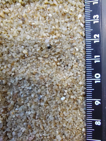 Кварцевый песок для пескоструйных работ фр. 0,8-1,6 мм.  купить в Крыму фото Камень Клуб