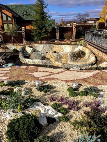 Kamenclub.ru: Песчаник брусчатка (Готика) art PSG-L-01  купить в Крыму    2300 руб/кв.м   фото КАМЕНЬ КЛУБ