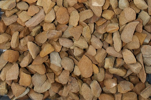 Kamenclub.ru: Щебень крошка желтый (песчаник) фр. 20-40 мм.  купить в Крыму песчаник бежевый рыжий каменная крошка песчаника 9500 руб/т   фото КАМЕНЬ КЛУБ