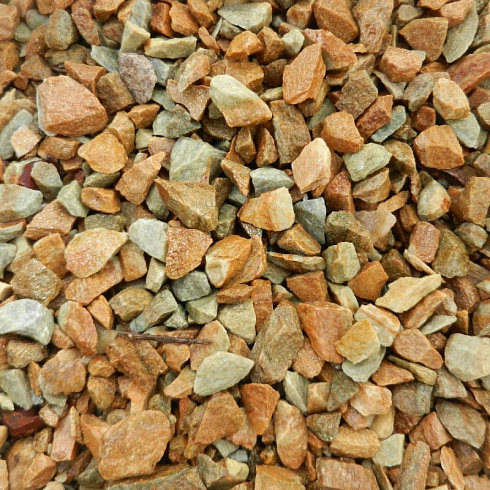 Kamenclub.ru: Щебень крошка желтый (ЗЛАТОЛИТ) фр. 5-10 мм.  купить в Крыму мрамор золотистый, бежевый, желтый каменная ландшафтная декоративная крошка здатолита 8500 руб/т   фото КАМЕНЬ КЛУБ