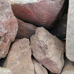 Яшма красная  (фр. 70-100 мм) фото Камень Клуб  купить в Крыму
