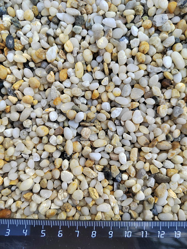 фото Галька крымская жемчужная фр. 3-5 мм. купить в Крыму  в интернет-портале КАМЕНЬ КЛУБ