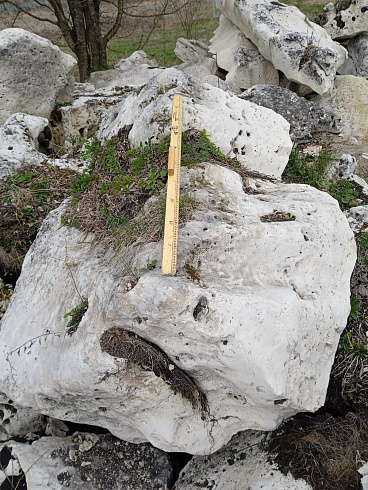 Kamenclub.ru: Выветренный известняк (степной) фр. 500-1500 мм.  купить в Крыму    10000 руб/т   фото КАМЕНЬ КЛУБ