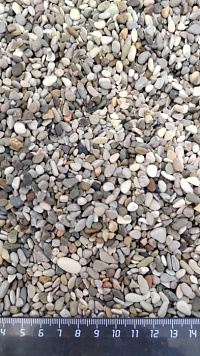 Галька черноморская фр. 3-5 мм.  купить в Крыму фото Камень Клуб