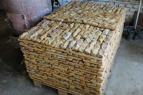 Kamenclub.ru: Песчаник (плитка) art PSG-5-02  купить в Крыму    2400 руб/кв.м   фото КАМЕНЬ КЛУБ