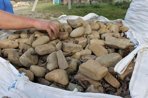 Kamenclub.ru: Песчаник брусчатка  купить в Крыму    5 500 руб/т   фото КАМЕНЬ КЛУБ