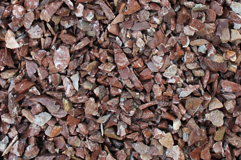 Kamenclub.ru: Мраморная крошка (щебень крошка розовый) фр. 10-20 мм.  купить в Крыму мрамор розовый, красный каменная декоративная крошка ландшафтная 11000 руб/т   фото КАМЕНЬ КЛУБ