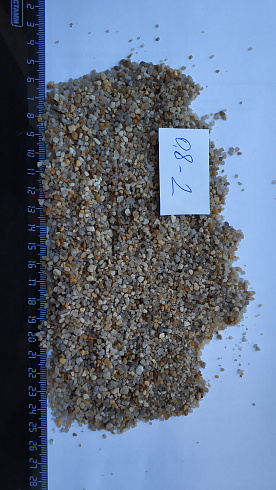 Кварцевый песок для площадок фр. 0,8 - 2 мм.  купить в Крыму фото Камень Клуб