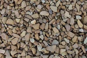 Kamenclub.ru: Щебень крошка желтый (песчаник) фр. 10-20 мм.  купить в Крыму песчаник бежевый, серый, рыжий декоративный ландшафтный щебень колотый 9500 руб/т   фото КАМЕНЬ КЛУБ