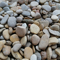 Галька каспийская фр. 3-10 мм.  купить в Крыму фото Камень Клуб