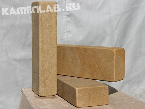 Kamenclub.ru: Бордюр садовый (песчаник) art PSG-B-01  купить в Крыму    500 руб за 1 мп   фото КАМЕНЬ КЛУБ